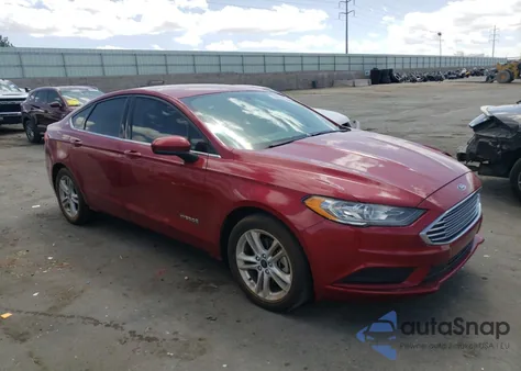 2018 Ford Fusion Se Hybrid from USA, damaged, VIN 3FA6P0LU6JR193735